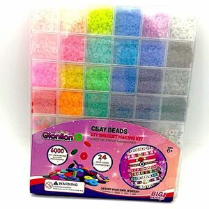 Gionlion 6000 Clay‎ Beads Bracelet Making Kit